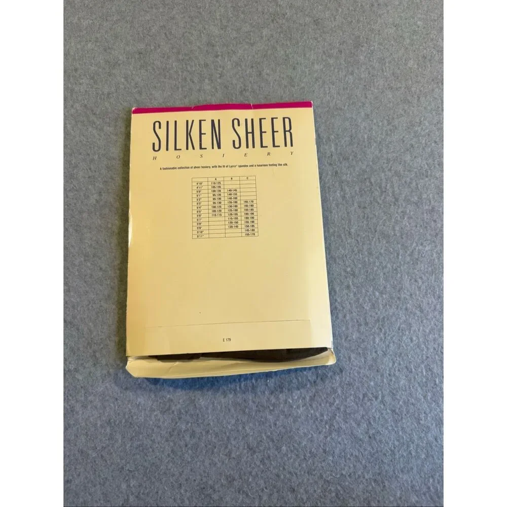 Nordstrom Silken Sheer hosiery B